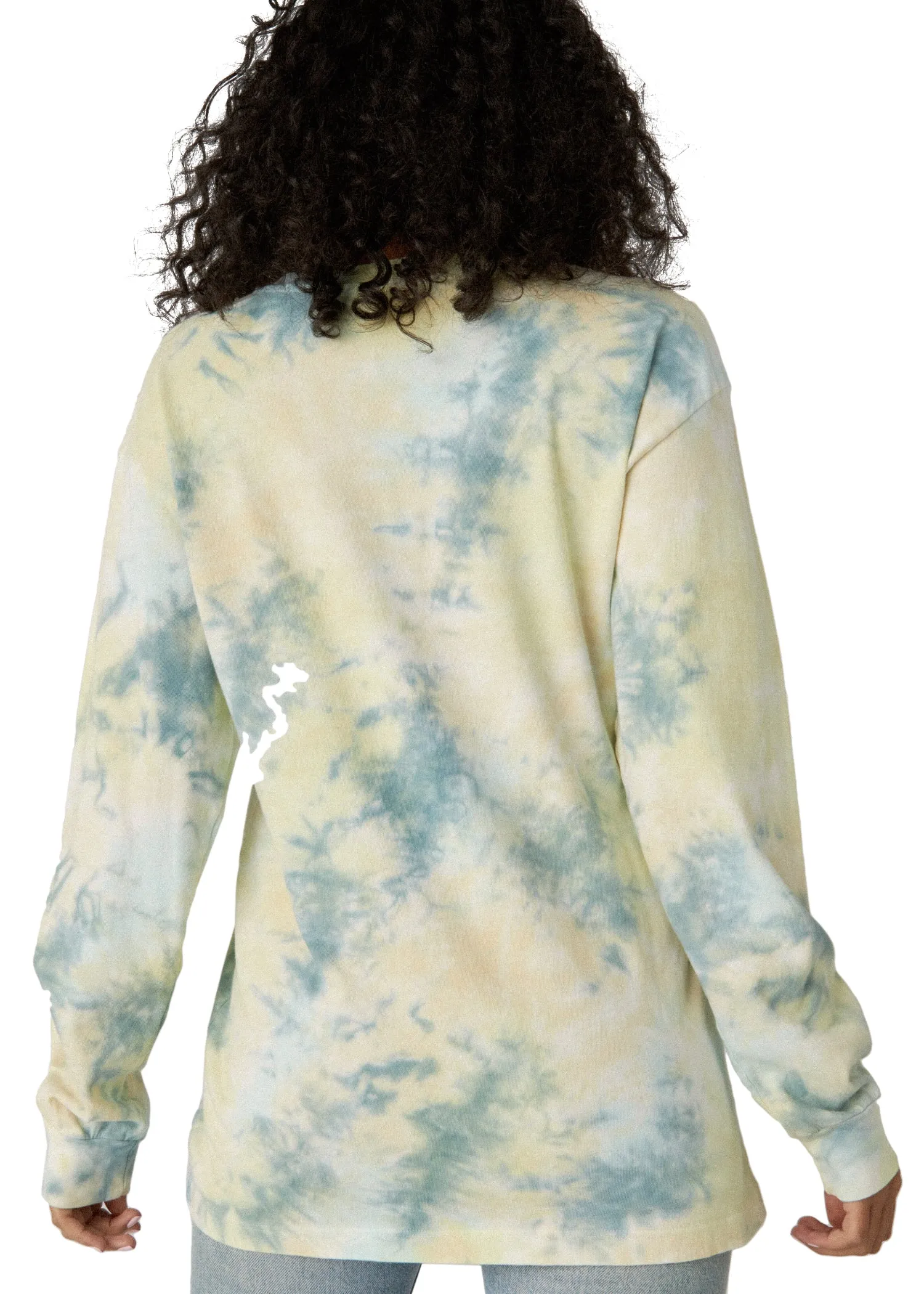 Tie Dye Long Sleeve Blondie Band Shirt by Daydreamer LA