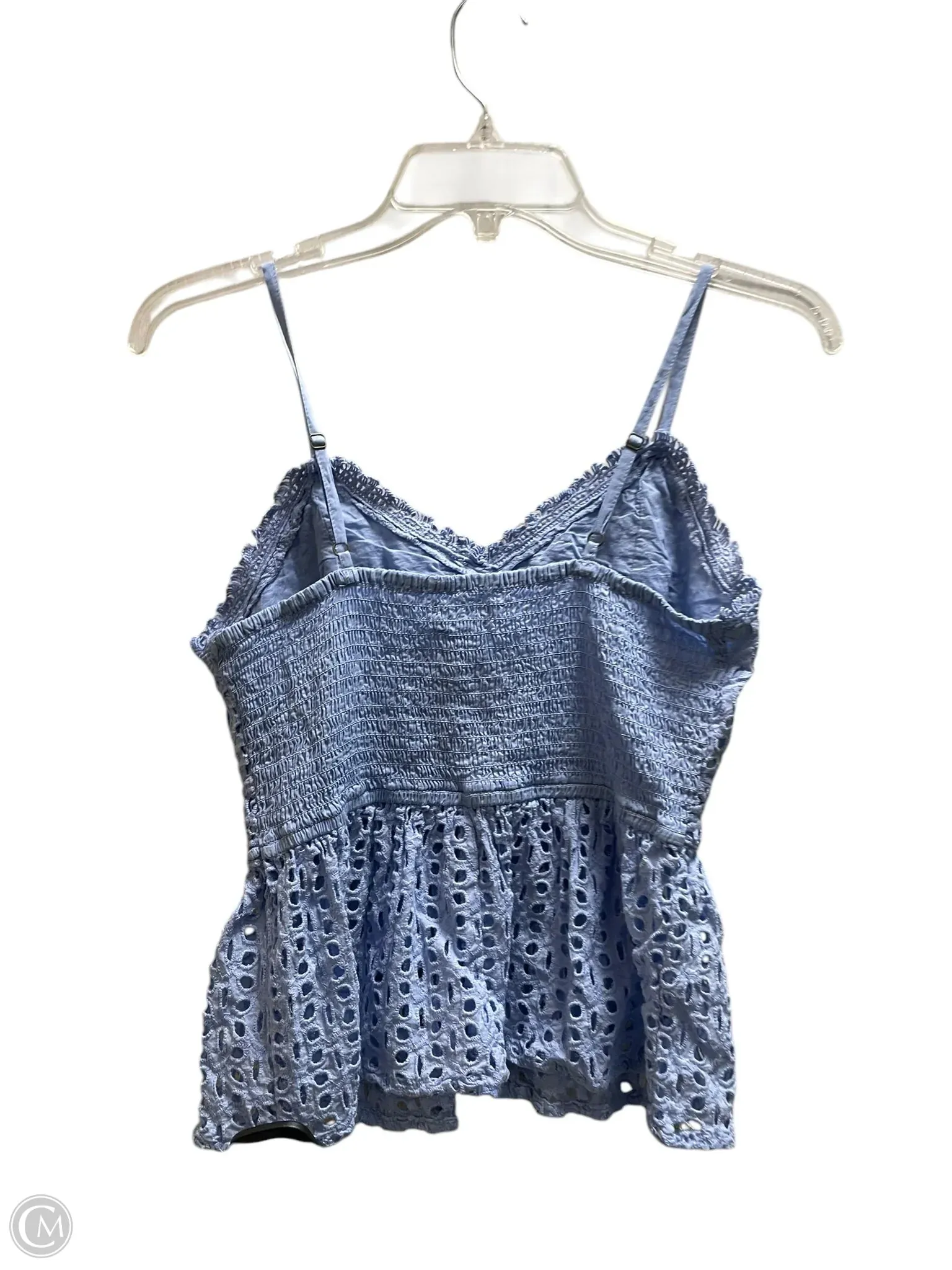 Top Sleeveless By Clothes Mentor In Blue, Size: S