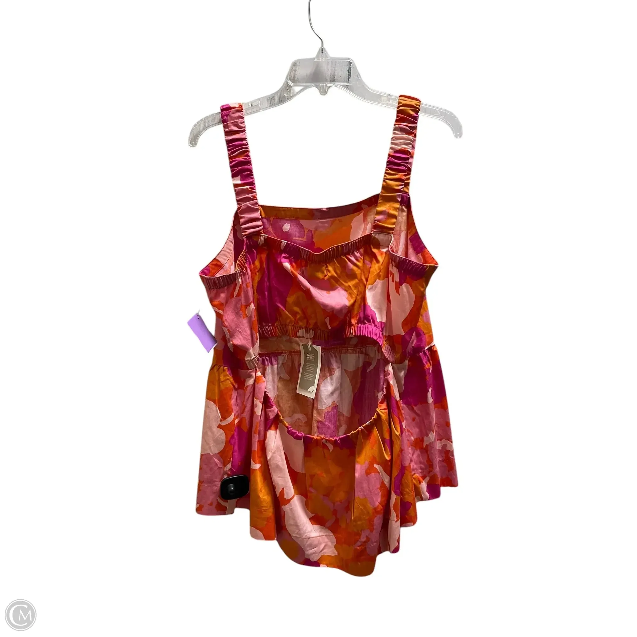 Top Sleeveless By Free Assembly In Pink, Size: Xl