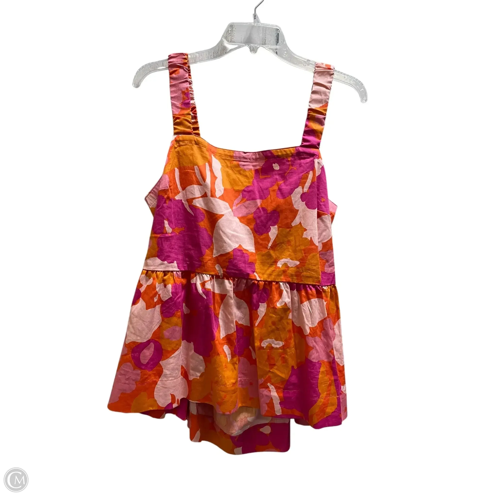 Top Sleeveless By Free Assembly In Pink, Size: Xl
