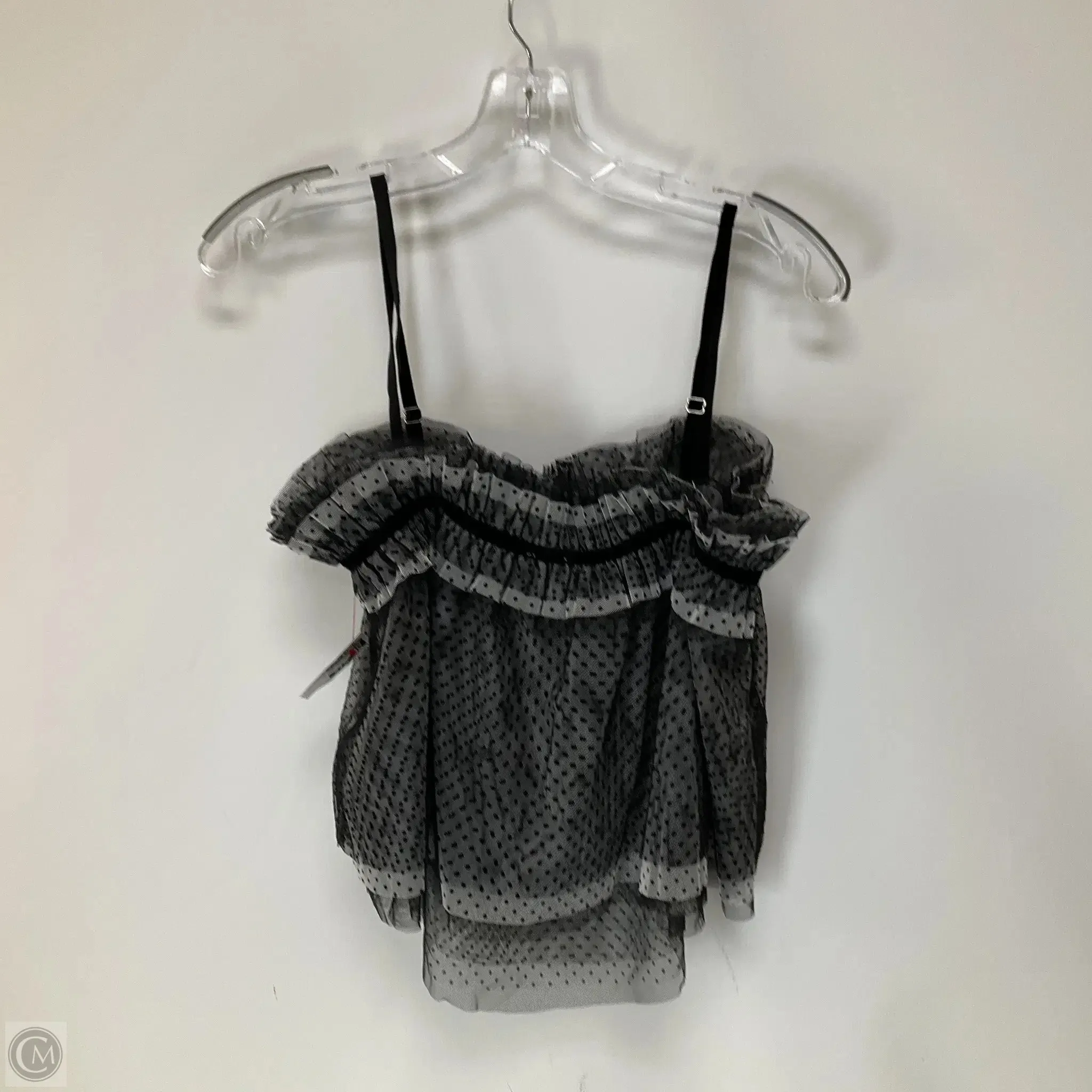 Top Sleeveless By Maeve In Polkadot Pattern, Size: L