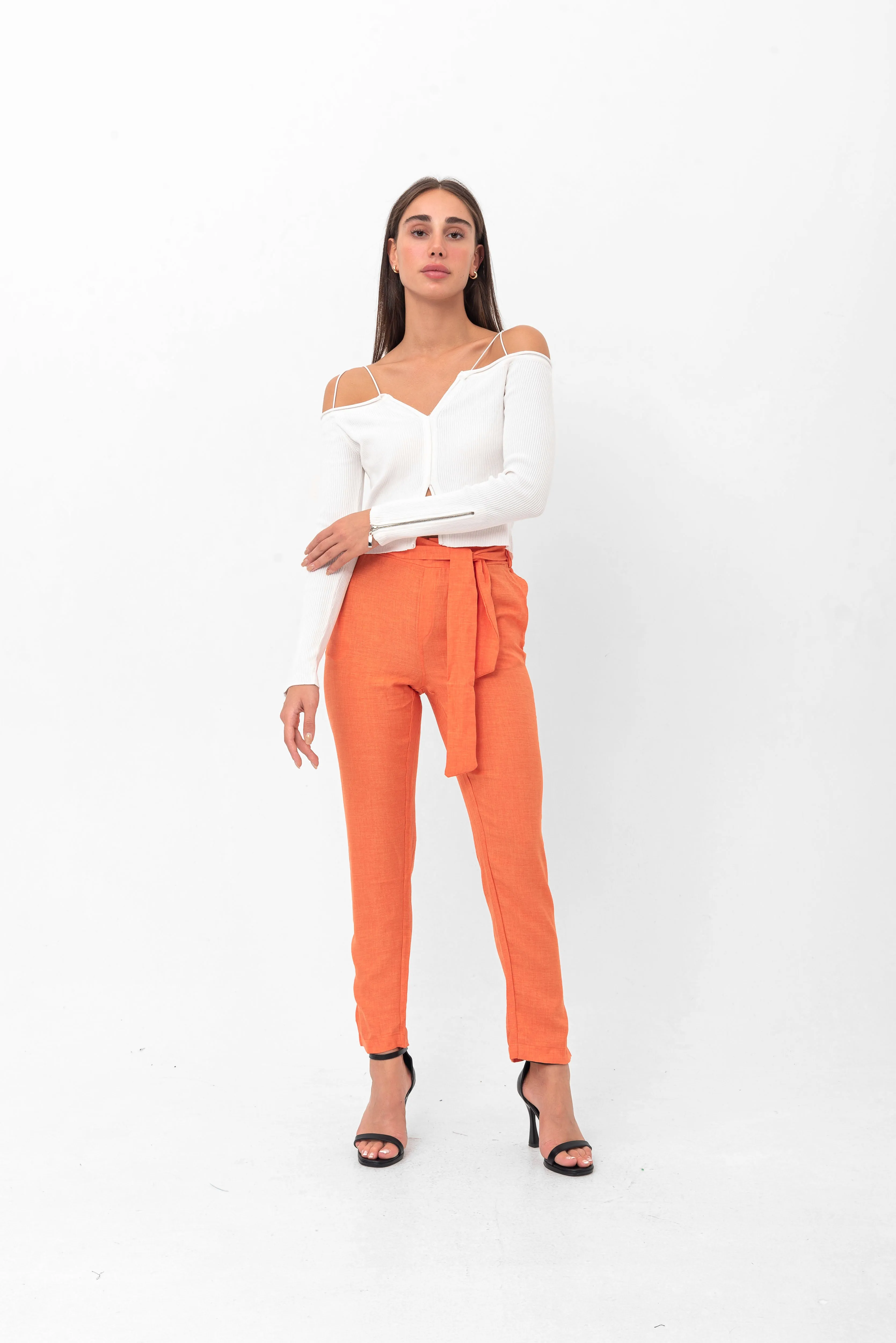 Tori Cutaway Off-Shoulder Top
