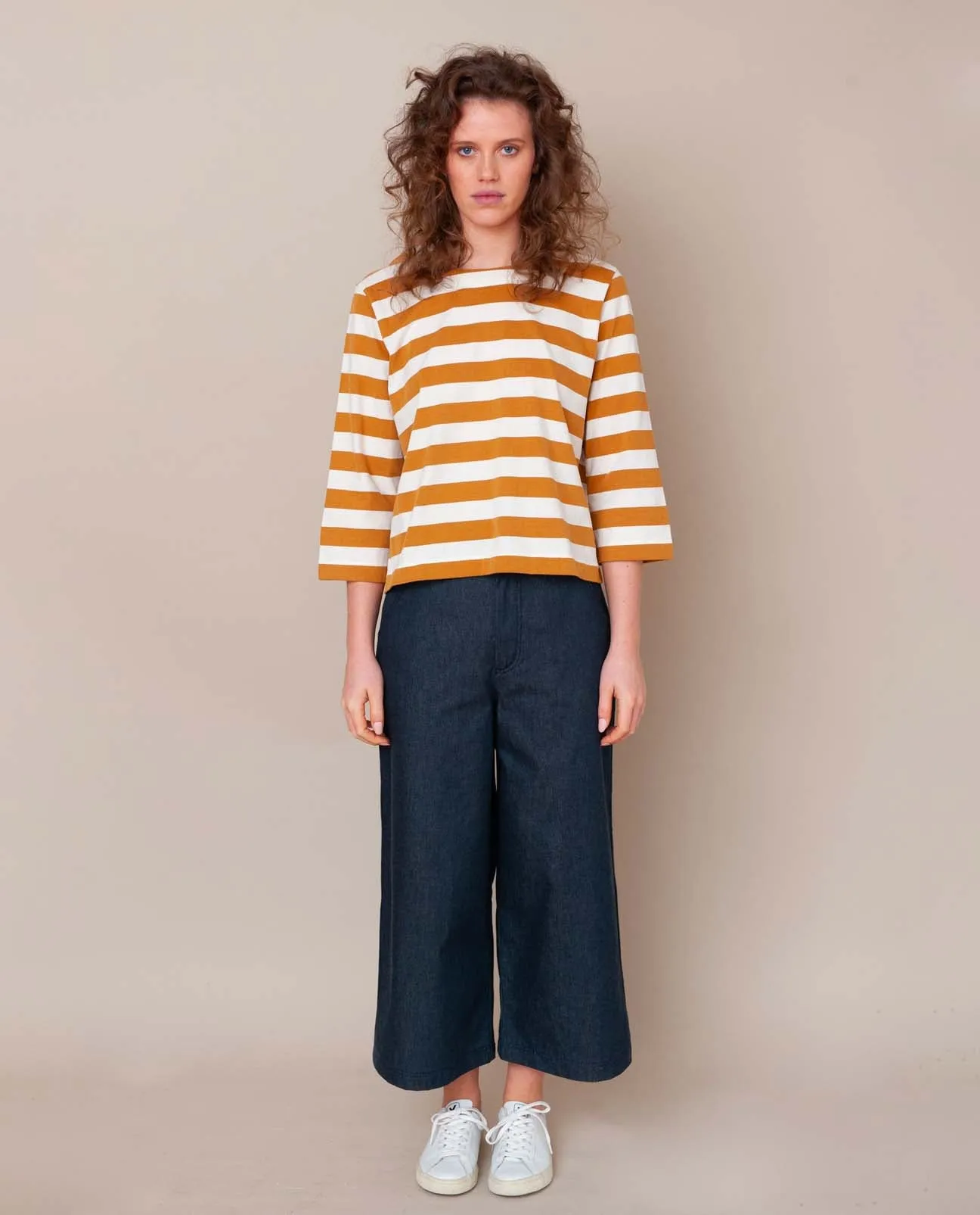 Tracey-Dee Organic Cotton Trouser In Denim