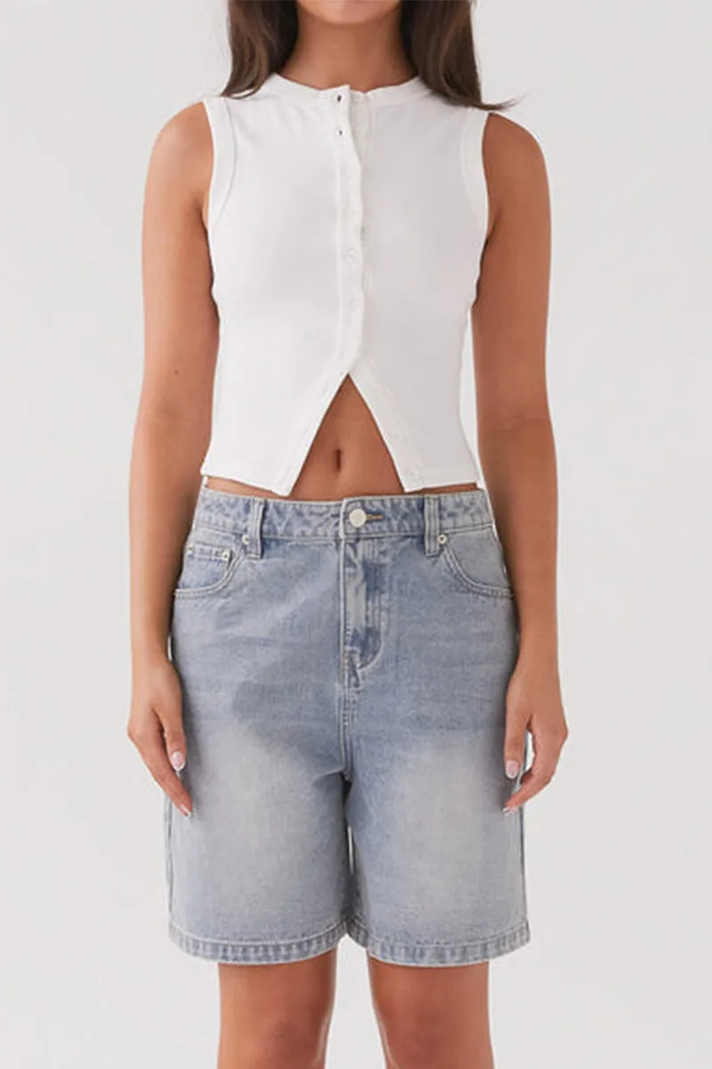 TT3088 Slim Fit Vest Top Outerwear