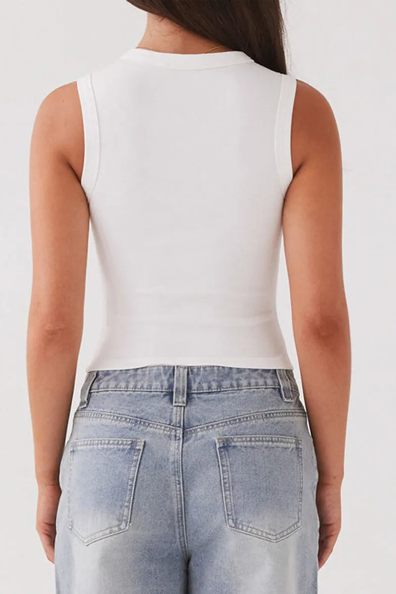 TT3088 Slim Fit Vest Top Outerwear