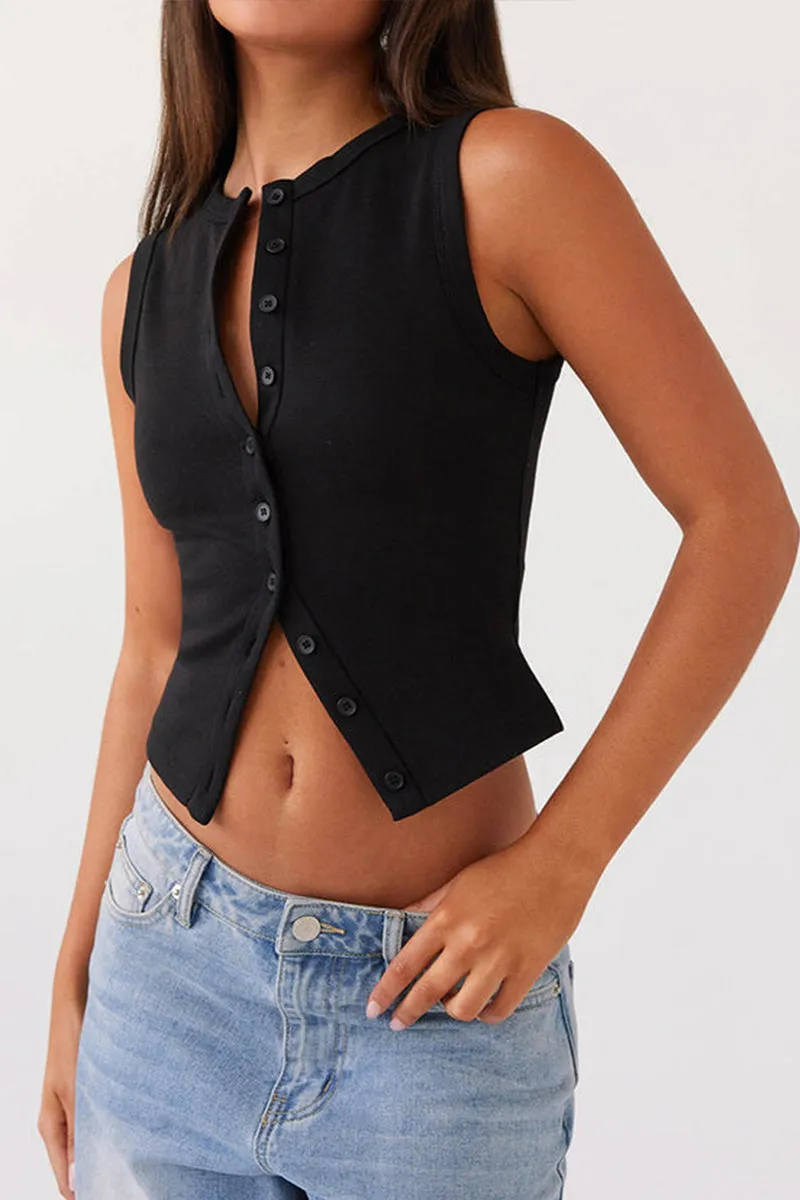 TT3088 Slim Fit Vest Top Outerwear