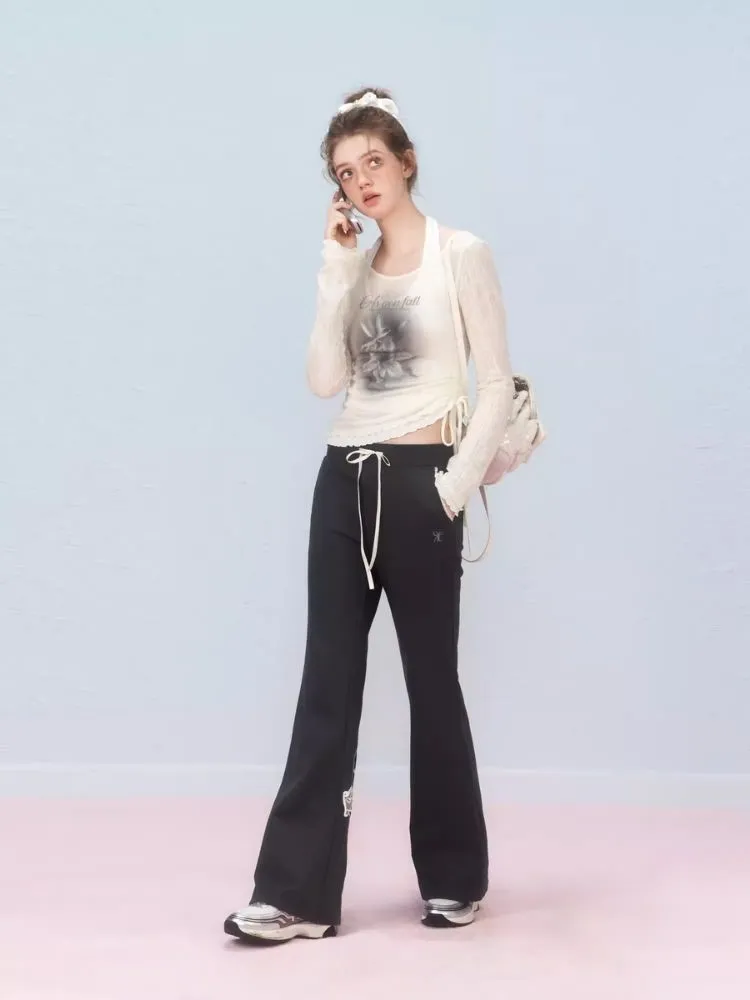 Two Pieces Layered Knit Long Sleeve T-Shirt【s0000006307】