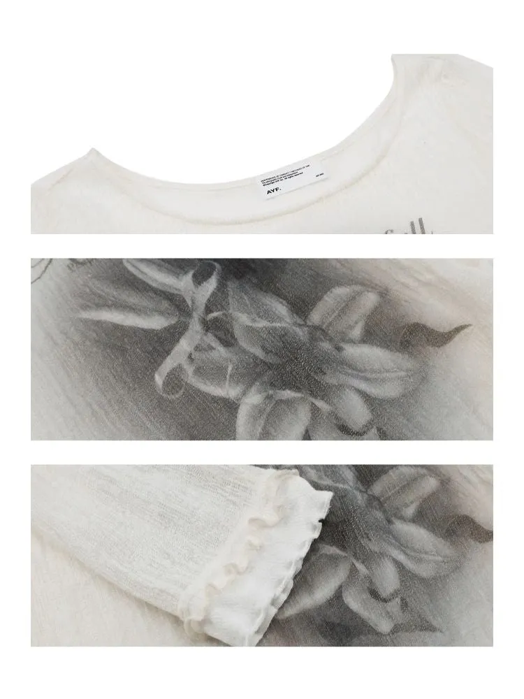 Two Pieces Layered Knit Long Sleeve T-Shirt【s0000006307】