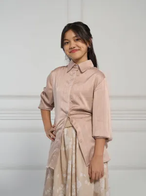 UMAYRA LAYERED TOP BLUSH