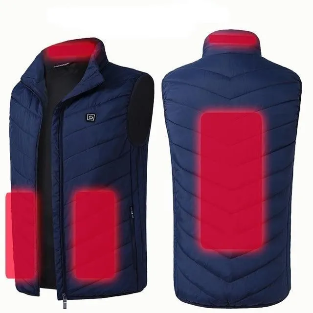 Unisex USB Powered Self-Heating Vest