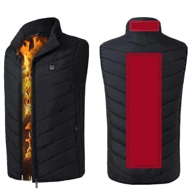 Unisex USB Powered Self-Heating Vest
