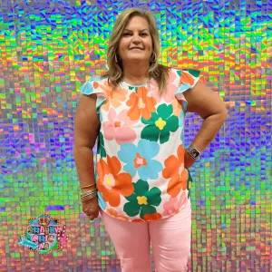 Unpredictable Times Top - Corals