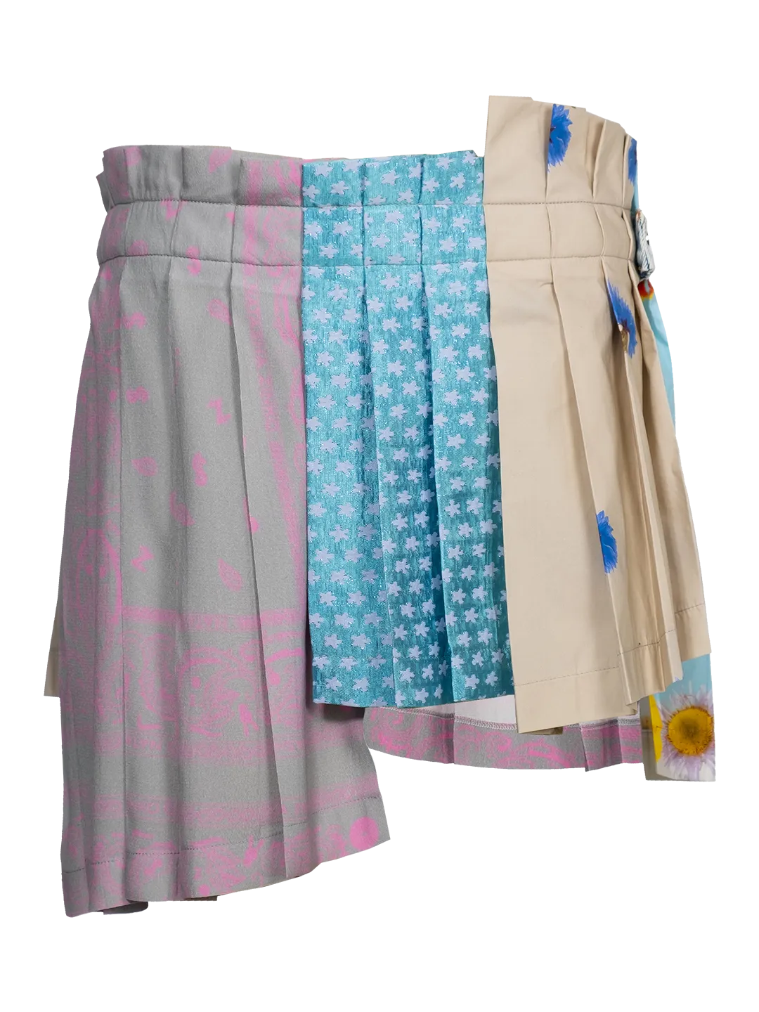 Upcycled Pleated Skirt