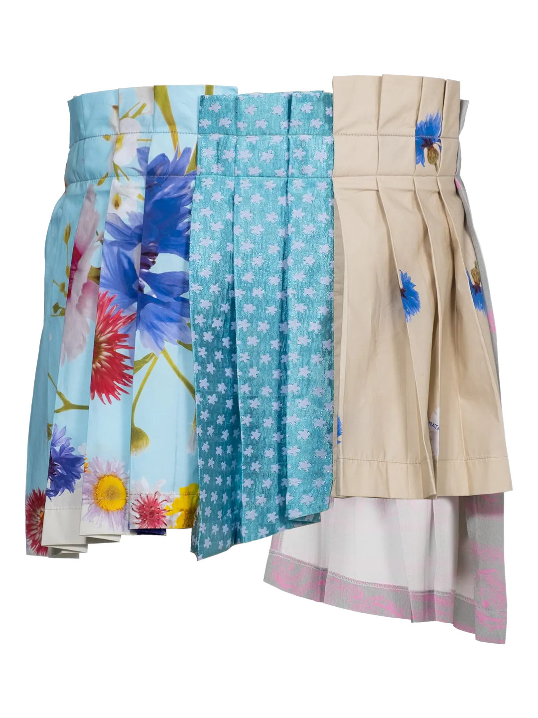 Upcycled Pleated Skirt