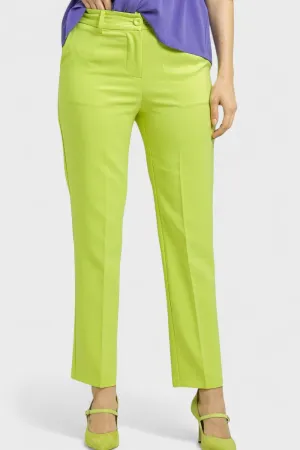 Victoria Lime Green Trouser Pants
