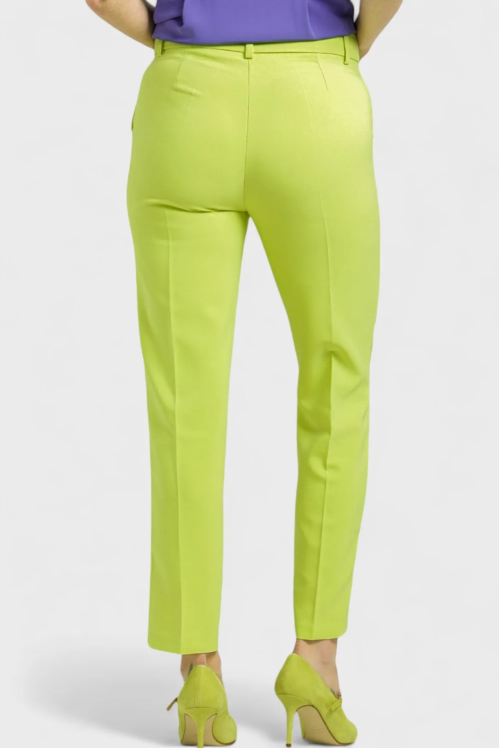 Victoria Lime Green Trouser Pants
