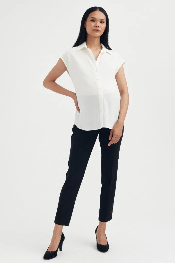 Waffle Slim Fit Ankle Trouser
