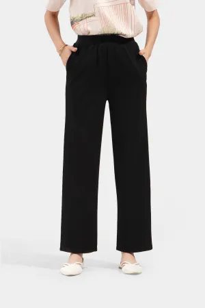 Waffle Straight Trousers