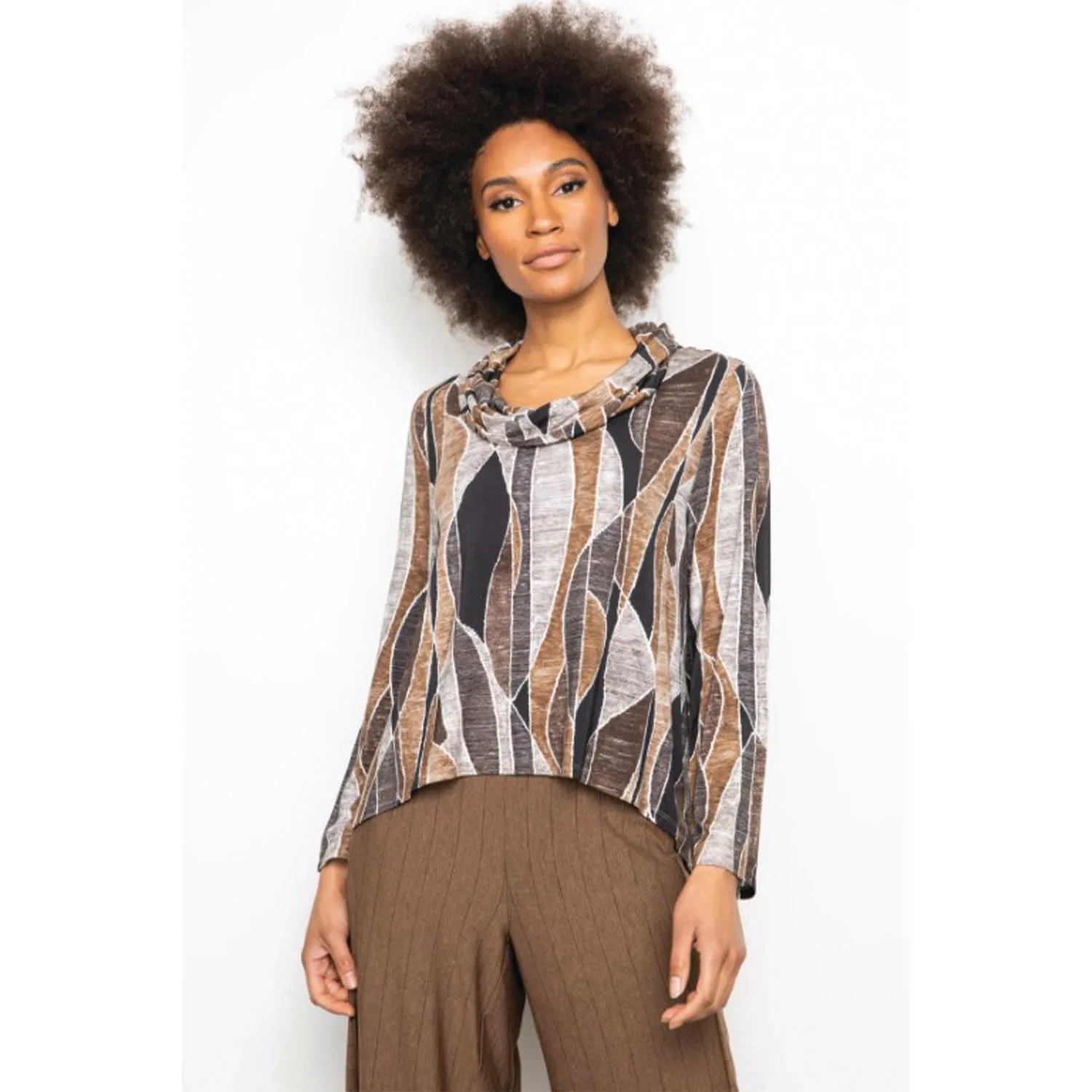 Women's Liv by Habitat Tribecca Topper Sand Arthouse Knits