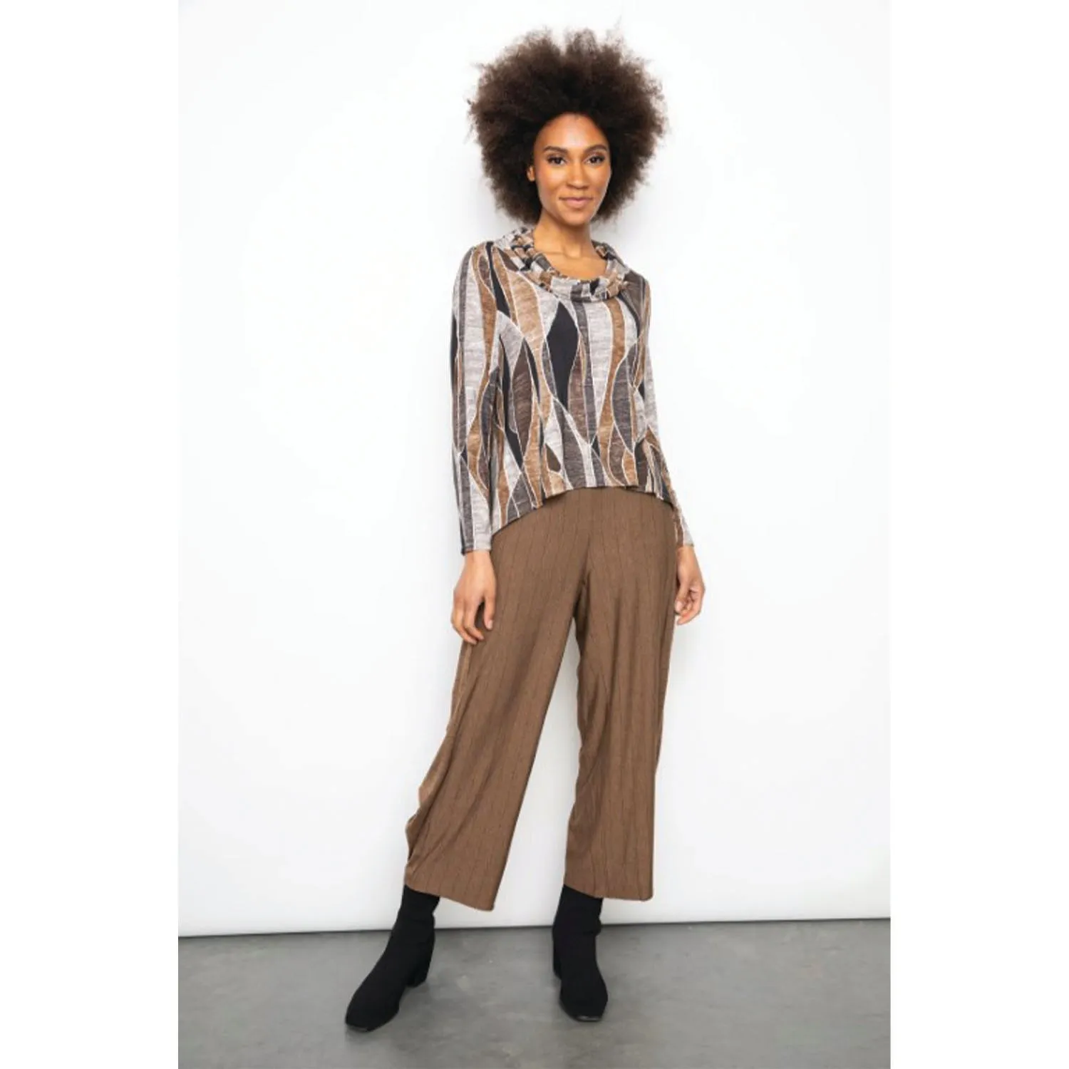 Women's Liv by Habitat Tribecca Topper Sand Arthouse Knits