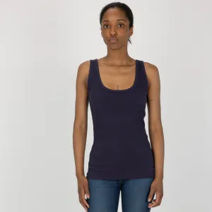 Womens "Chunky" Cotton/Spandex Rib Tank - Salute