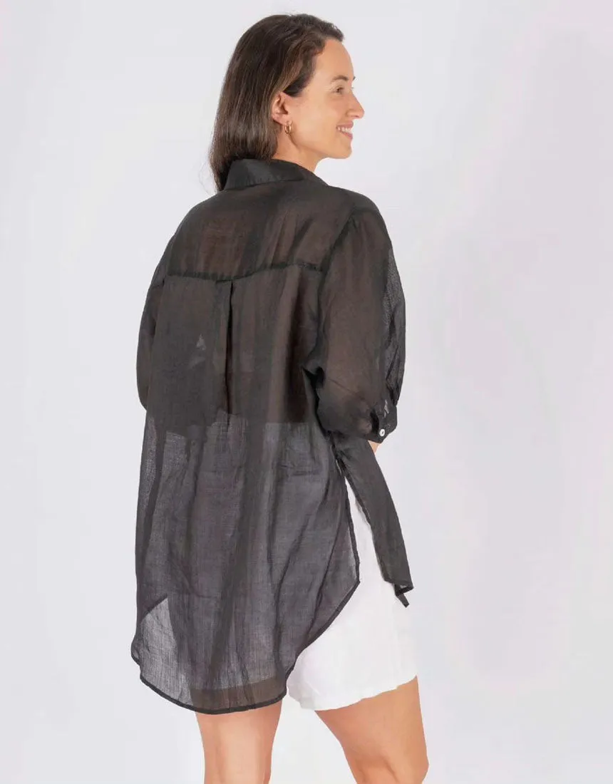 Worthier Athena Shirt - Black