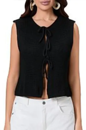 WR3255 Knitted Sleeveless Vest