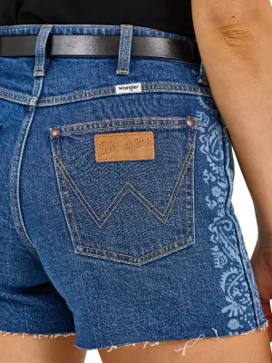 Wrangler Shorts Womens High Rise