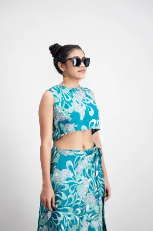 Wrap Around Summer Crop Top