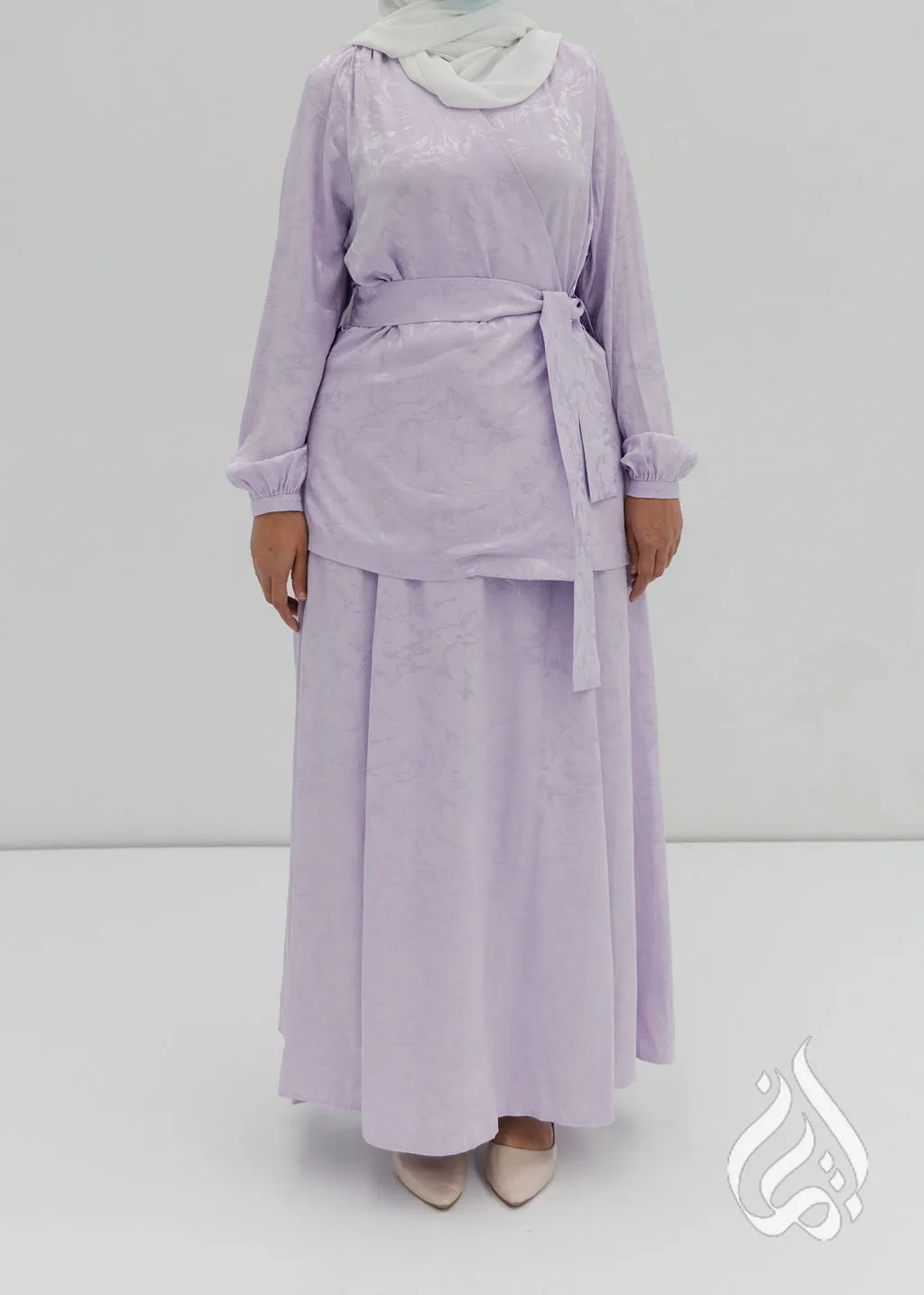 Wrap Top - Light Lavender