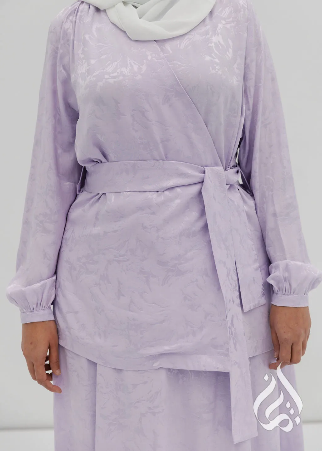 Wrap Top - Light Lavender